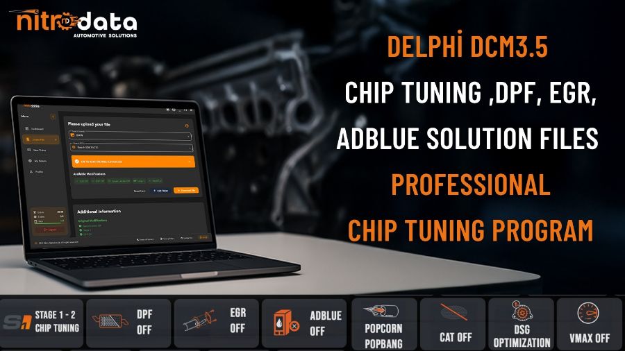 DCM3.5 Chip Tuning, DPF-EGR-AdBlue Çözüm Dosyaları | Nitro Data ile Otomatik ECU Yazılım Çözümleri