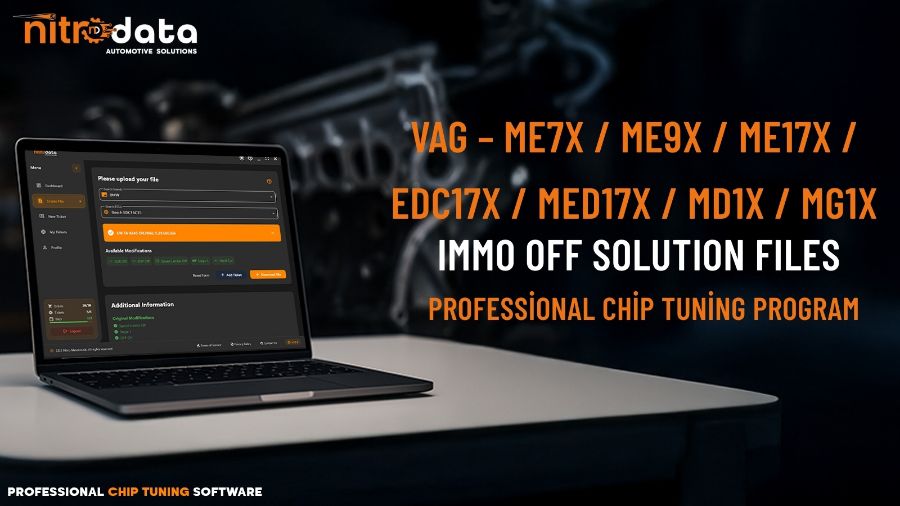 VAG – ME7x / ME9x / ME17x / EDC17x / MED17x / MD1x / MG1x IMMO OFF Rehberi | Nitro Data ECU Çözümleri VAG – ME7x / ME9x / ME17x / EDC17x / MED17x / MD1x / MG1x IMMO OFF Rehberi | Nitro Data ECU Çözümleri