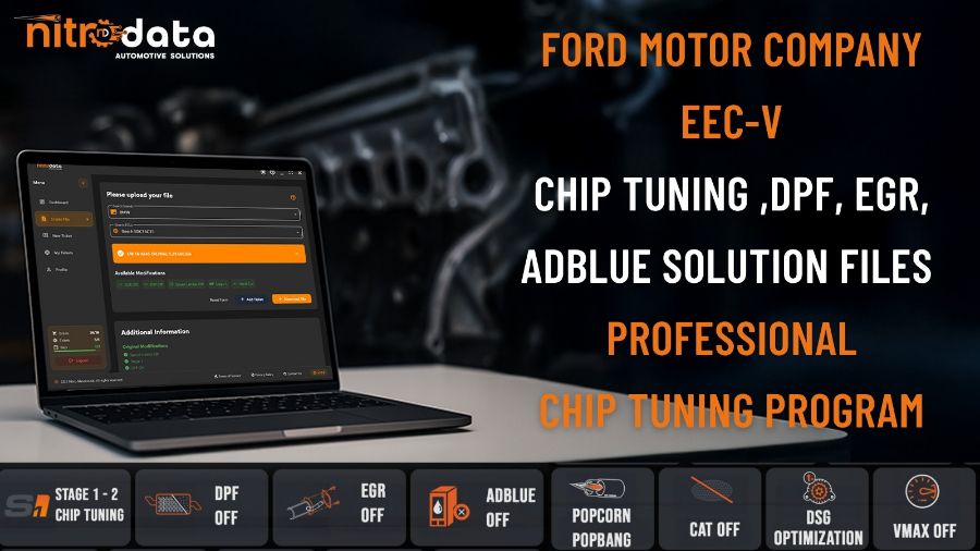 ضبط شريحة EEC-V، ملفات حلول DPF-EGR-AdBlue | حلول برمجيات ECU الأوتوماتيكية مع Nitro Data