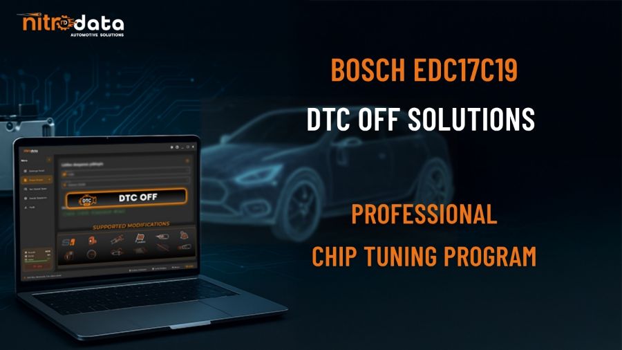 EDC17C19 DTC OFF Solutions | Automatic Error Code Deletion - Nitro Data