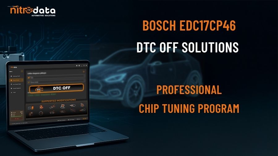 حلول EDC17CP46 DTC OFF | حذف رموز الأعطال التلقائي - Nitro Data