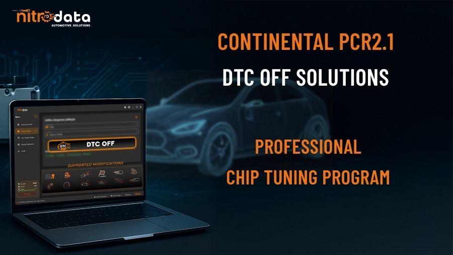 حلول إيقاف DTC لـ PCR2.1 | حذف تلقائي لرموز الأعطال - Nitro Data
