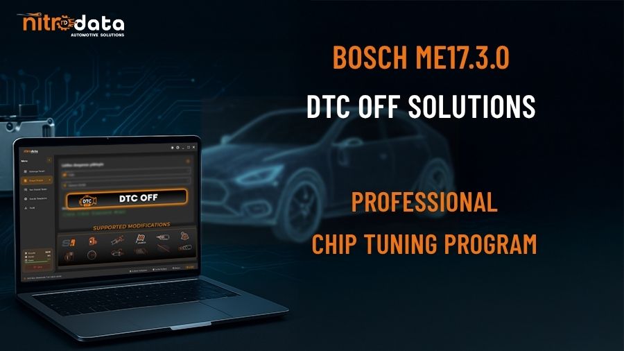 حلول إيقاف DTC لـ ME17.3.0 | حذف رموز الأعطال - Nitro Data