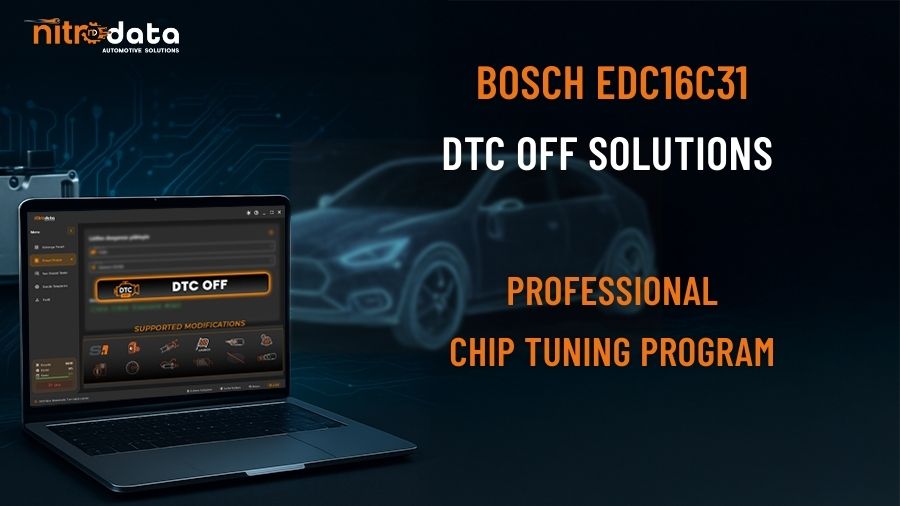 EDC16C31 DTC OFF Solutions | Automatic Fault Code Deletion - Nitro Data