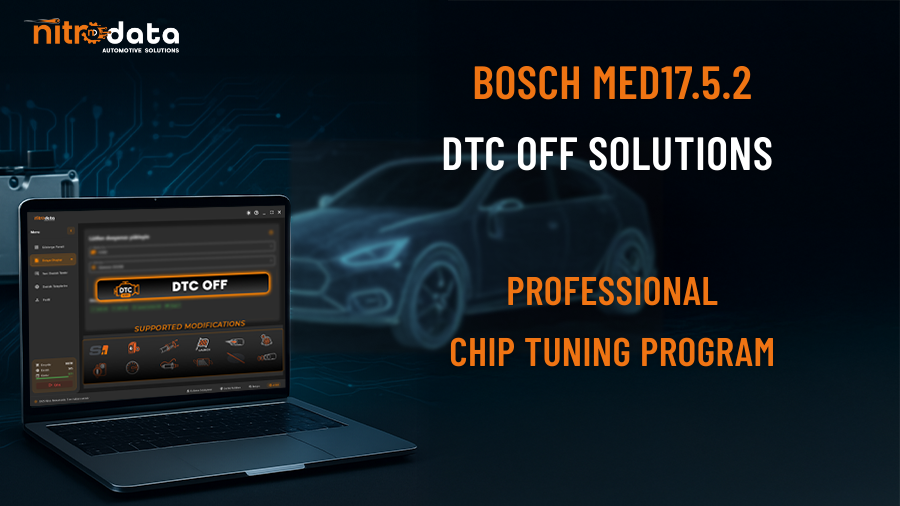 MED17.5.2 DTC OFF Solutions | Suppression Code Défaut - Nitro Data