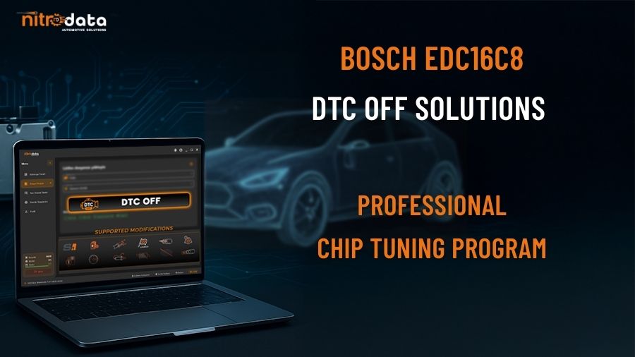 EDC16C8 DTC OFF Lösungen | Automatisches Löschen Fehlercodes - Nitro Data